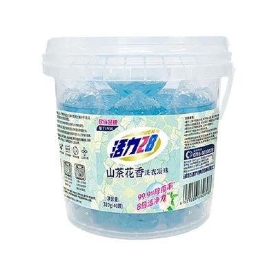 活力28山茶花香洗衣凝珠