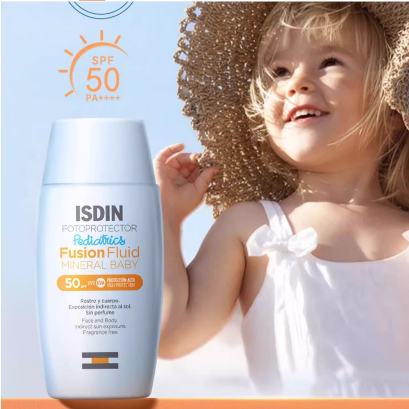ISDIN怡思丁儿童物理防晒霜50mlx2支