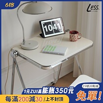 less living creative net red folding table small family type desk folding home small table ins wind Korean style