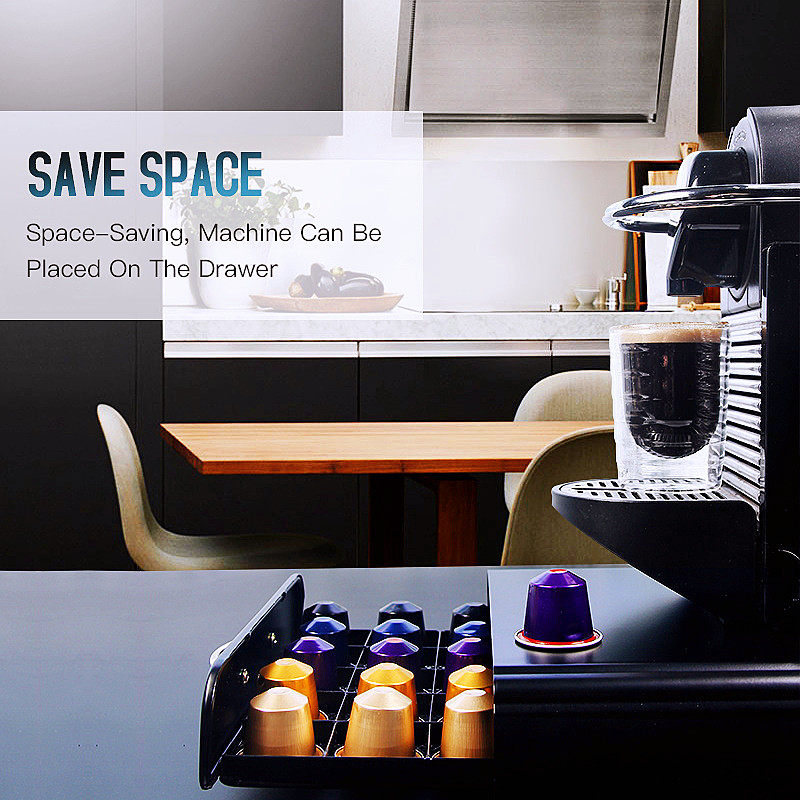 Coffee Shelf Nesspress Rotating Storage Shelf Ness Capsule Presso Storage Grid Drawer European Style - Taobao