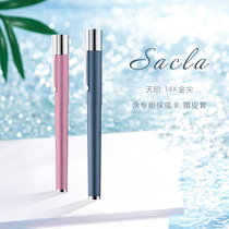 German LAMY Lingmei Scala Sky series 14k golden tip business Pen rose powder Glacier Blue Piano Black