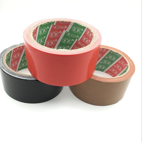 Bukie Tape Colored Carpet Adhesive Tape Single-sided Decorated Carpet Rubberized Rubberized Fabric Vigorously waterproof vigorously multicoloured seal case adhesive tape