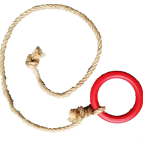 Clothing store hanging ring clothes hanger hemp rope hanging wooden ring hanging chain display rack womens clothing store childrens clothing store clothes hanging display