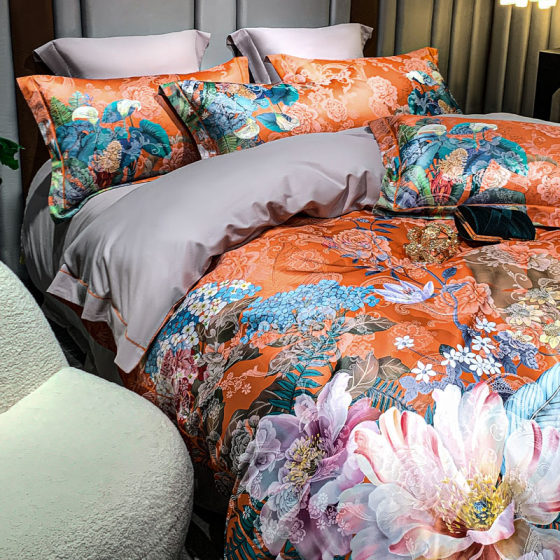 欧式加厚提花磨毛四件套贡缎结婚四件套全纯棉床上用品1.8m床双人