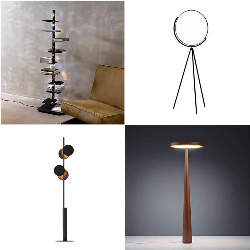 Postmodern Light Luxury Living Room Floor Lamp Nordic Minimalist Designer Creative Minimalist Italian-Style Sofa Side Standing Lamp