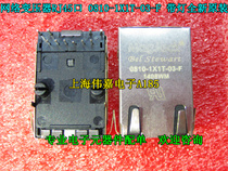 Network transformer RJ45 port 0810-1x1t-03-f with Light brand new original