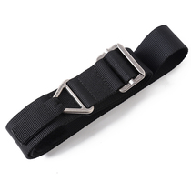 Military fans tactical Inner Belt outdoor sports rescue traction speed drop multifunctional canvas training alloy buckle belt