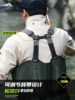 Waterproof Waders for Fishing and Outdoor Activities, Full-Body Rain Pants and Boots, One-Piece Wading Pants for Men, Professional Leather Waders