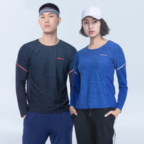 Pathfinder T-shirt 19 autumn winter outdoor men and women round neck quick dry running long sleeve T-shirt TAJH91313 92314