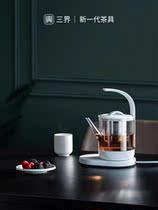 Sanjie tea set Black tea tea maker Health white tea Puer boiling water teapot Household automatic power-off hot kettle