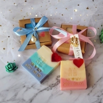  Wedding gift soap Handmade soap Gift best friend bridesmaid custom logo soap small soap lavender essential oil soap