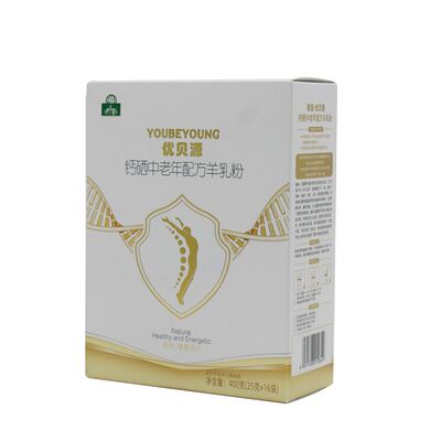 百跃中老年羊奶粉御宝钙硒无蔗糖400克