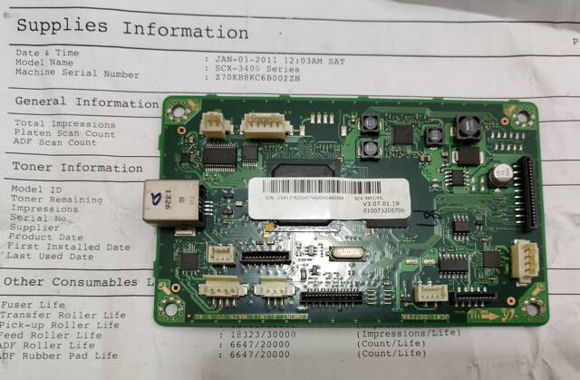 Samsung 3401 3405Fh 4321 4521F 4321Ns 3405 3406W Motherboard Interface Board Driver Board