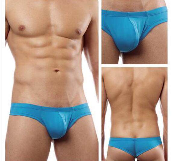 TM Men's Briefs Men's Ultra Low Waist Tight Silky Briefs Men's Briefs