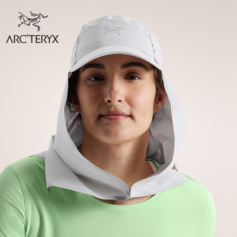 ARC'TERYX始祖鸟SIMA 5 PANEL CAP：男女同款弯檐帽，户外透气新宠