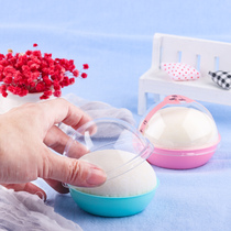 Snow Mei Niang packaging box egg yolk crisp box single holder round blister box Dafu packaging sticker commercial baking