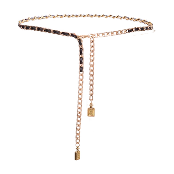 Xiaoxiangfeng waist chain accessories women's thin metal chain belt