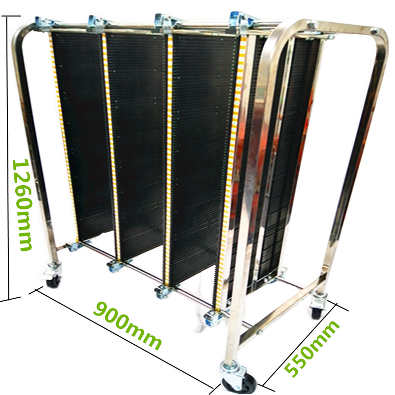 Manufacturer antistatic weekly transfer car pcb collection car patch workshop jig deposit car smt material transfer car