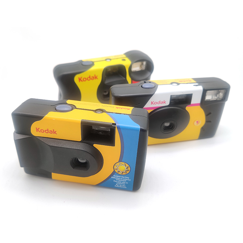 Kodak disposable camera 36 sheets with flash repackaging 200 degree kodaCOLD200 roll