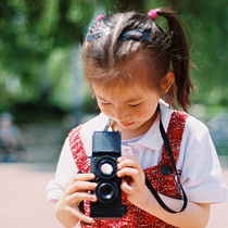 NOMO binocular camera custom holiday gift ins camera handmade DIY film double reverse film retro