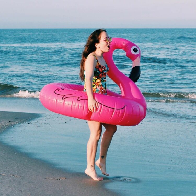 Ưu đãi đặc biệt Vòng bơi khổng lồ của Mỹ Vòng bơi khổng lồ Thêm vòng bơi flamingo trong vòng bơi kỳ nghỉ ở Bali phao hồ bơi