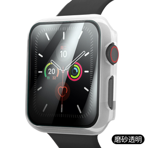 适用苹果手表保护壳apple watch4/5保护套壳膜一体iwatch1/2/3代通用全包PC硬壳38/42mm40/44配件原装表壳潮