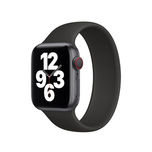 官网款适用apple watch苹果手表表带iwatch6/5/4/3/2/1软硅胶单圈表带SE42/44mm38/40运动尼龙回环伸缩替换带