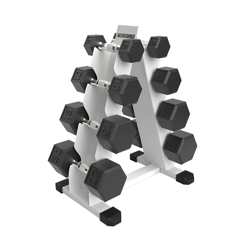 Гексагональная чистая стальная булочка гантели