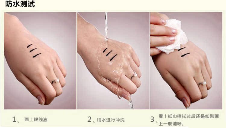 Mua hai tặng một cổ điển không thấm nước lâu dài bút kẻ mắt 12 ml không thấm nước loại mồ hôi kháng make-up không có trang điểm AEL15 các loại eyeliner