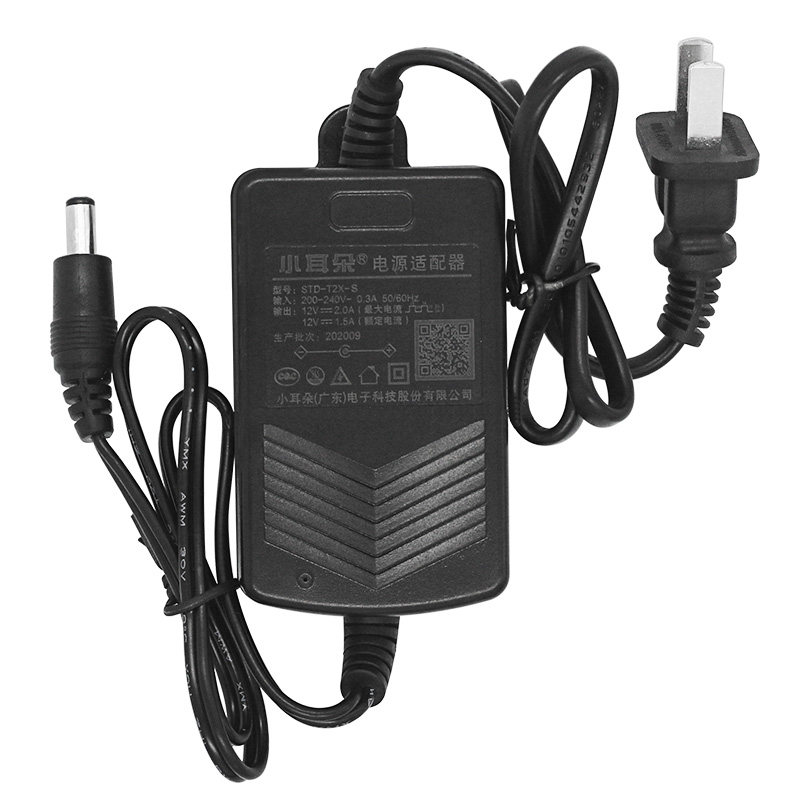 Dongguan small ears indoor power supply STD-T2X-A surveillance photographic lens stable transformer 12V2A security accessories
