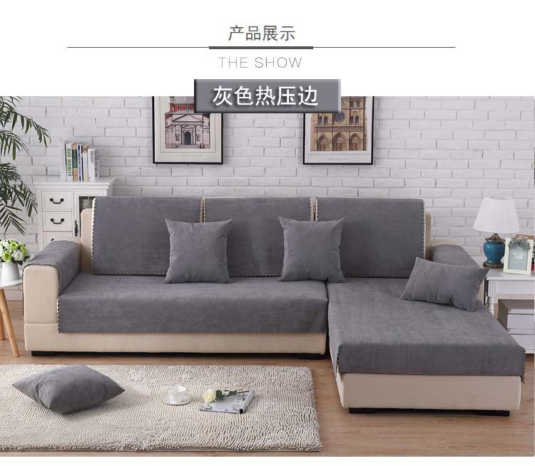 Pet chống tinh khiết màu xám đệm ghế sofa không thấm nước nano vải nghệ thuật nước tiểu đệm không rò rỉ có thể được thực hiện máy làm khăn sofa tùy chỉnh - Ghế đệm / đệm Sofa đệm ghế gỗ đẹp