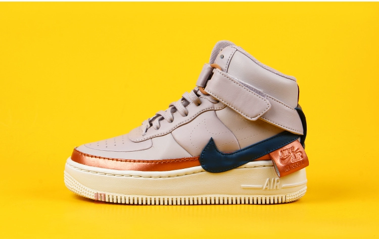 [chạy buổi sáng] điên cuồng Nike Air Force 1 AF1 móc móc giày đế dày AR0625-500 - Dép / giày thường