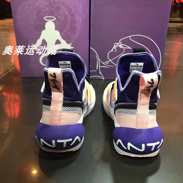 Anta Dragon Ball Super Joint Basketball Shoes Black Goku Super