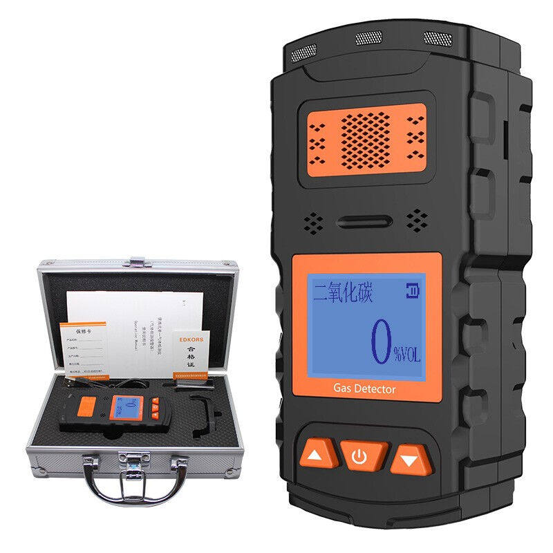 Ecoth carbon dioxide gas detector industrial single CO2 siren portable toxic and harmful 