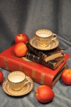 Deposit: 1280 in full Wedgwood gilt large diameter coffee cup diameter 8 high 6 5