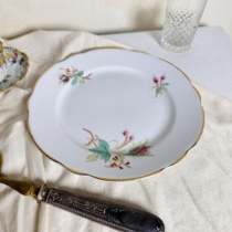 Deposit full price in stock 399 Dutch hand-painted floral breakfast plate