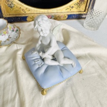Deposit in stock full price 950 Benacchio designer seat cushion cherub porcelain doll