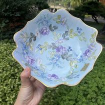 Deposit: 1050 for the full amount. Light blue hand-painted large bowl 24 x 24 x 7 5