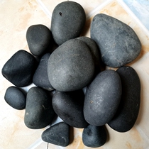 3-5-8cm black pebbles transformer stone mixed color pebbles natural flower color raw stone garden mixed color paving road