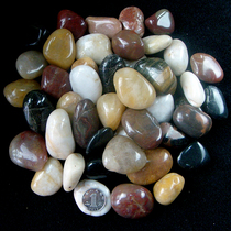 Pebble color natural rain flower stone original stone courtyard landscaping boutique polished garden paving fish tank flower pot Stone