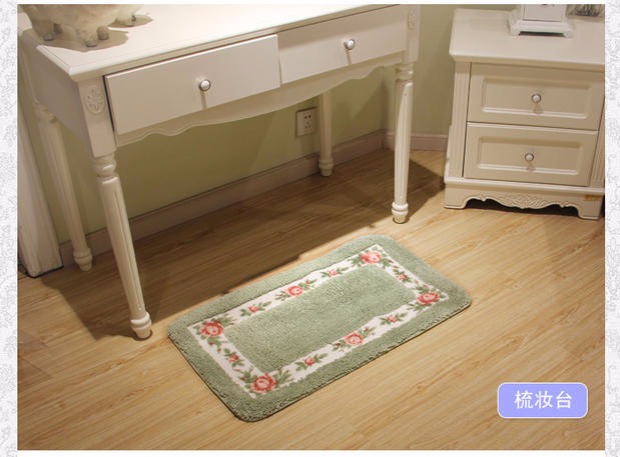Mái vòm mục vụ mat phòng ngủ thảm hiên cửa mat chống trượt phòng tắm thấm pad ban công nhà bếp mat - Thảm sàn thảm xốp lót sàn 100x100