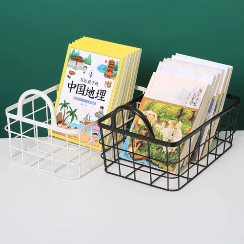 Корзина для хранения, настольная коробка для хранения, косметическая маска для лица для школьников