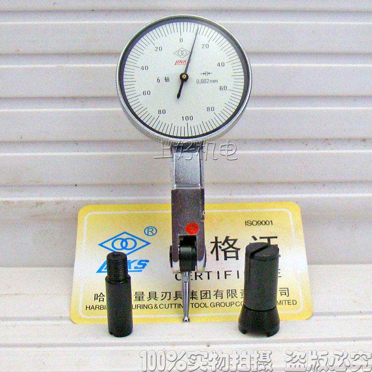 Original Harbin lever dial indicator 0-0 2 accuracy: 0 002mm good quality package measurement
