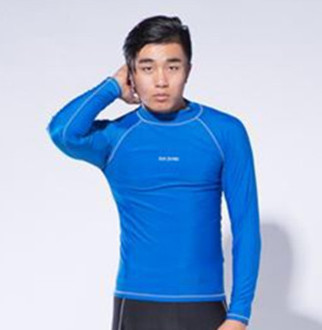 Men's diving snorkeling suit sunscreen anti-UV scratch two-piece surfing jellyfish clothing long-sleeved swimming warm clothing