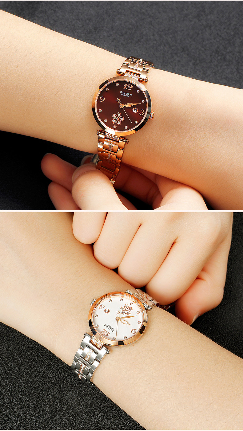 Bracelet montre pour Femme GOLGEN   - Ref 3271040 Image 14