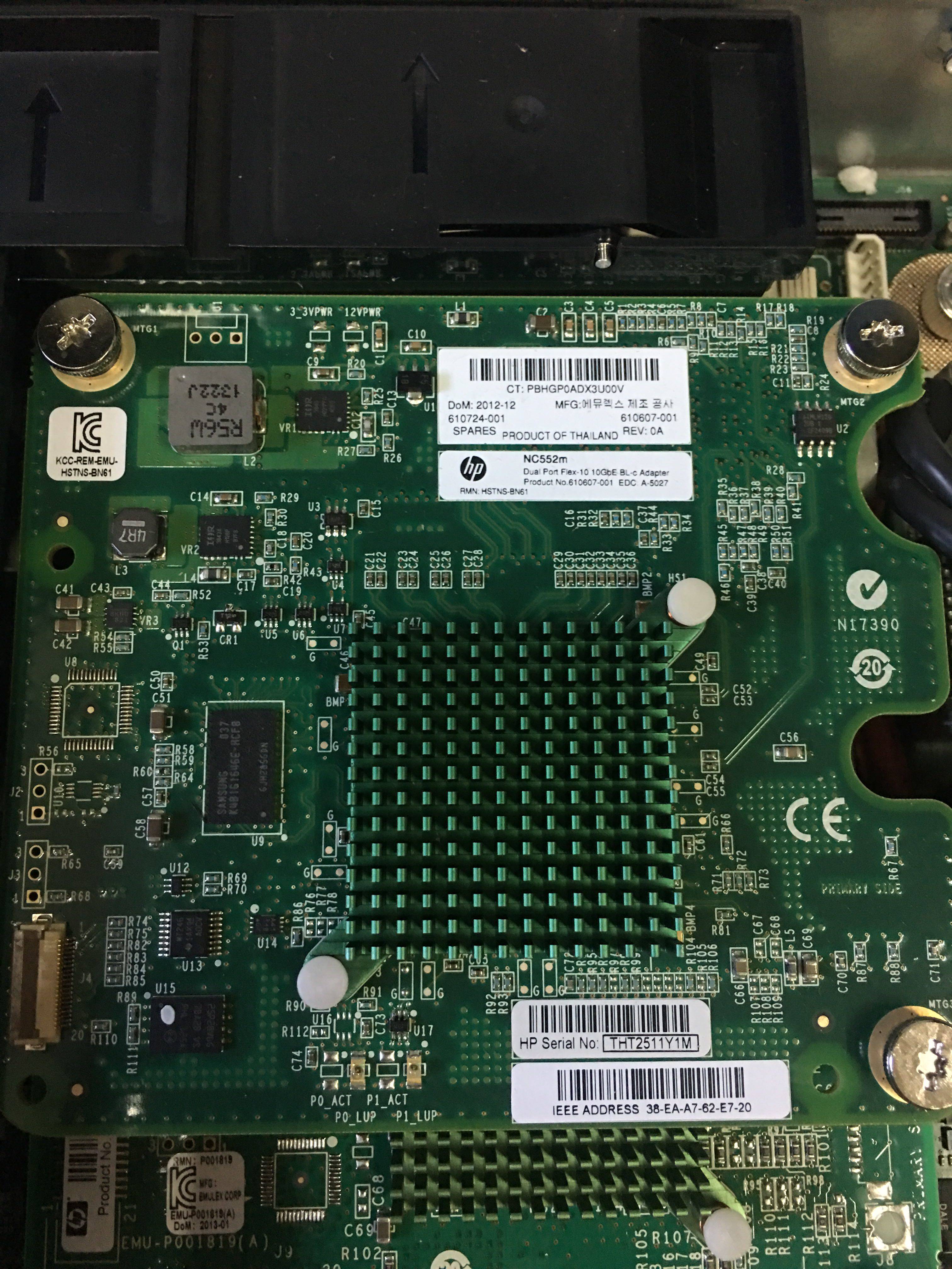 HP NC552M 610724-001 Network Card