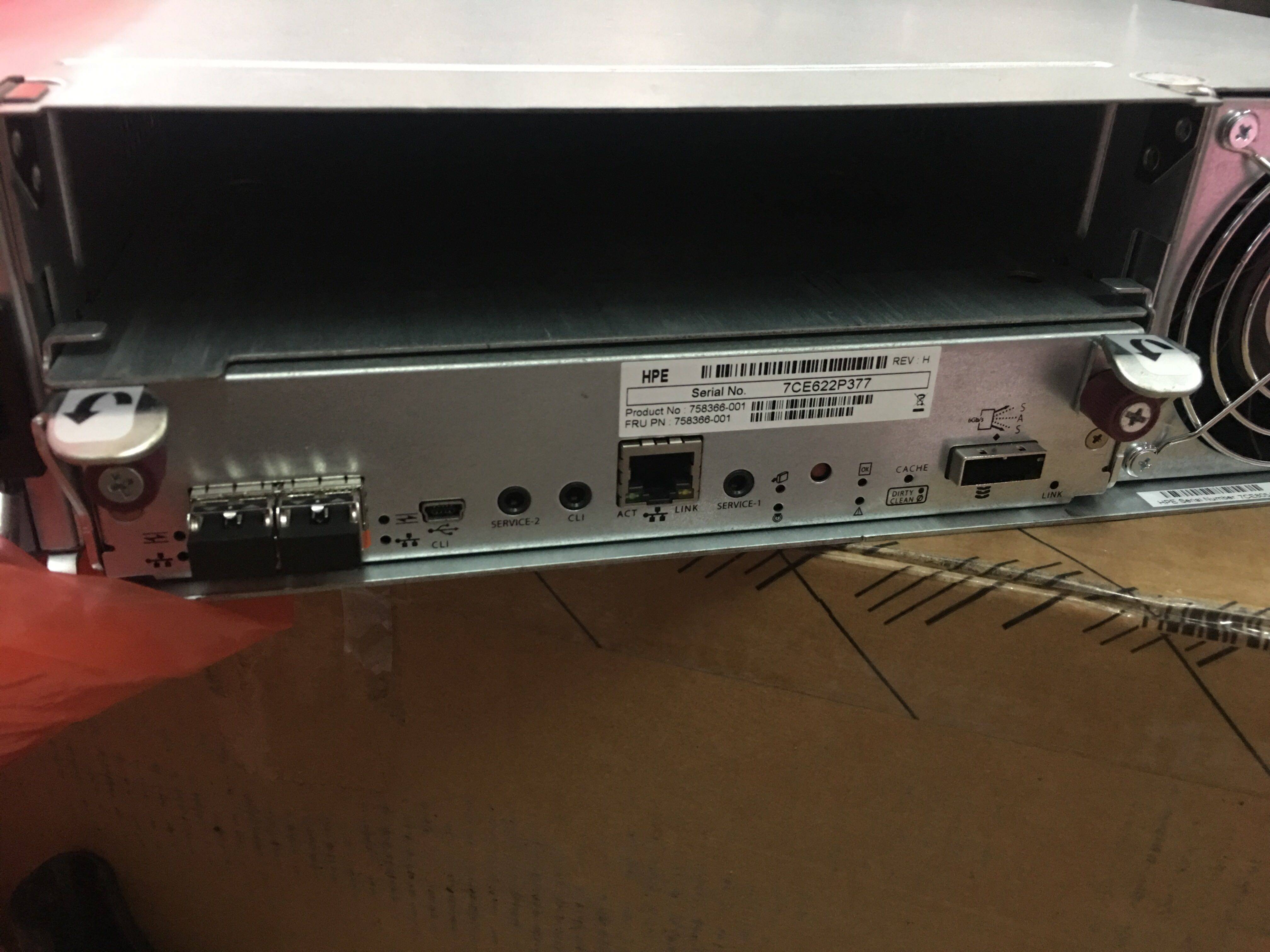 HP MSA2000 AJ798A FC Controller of the AJ798A