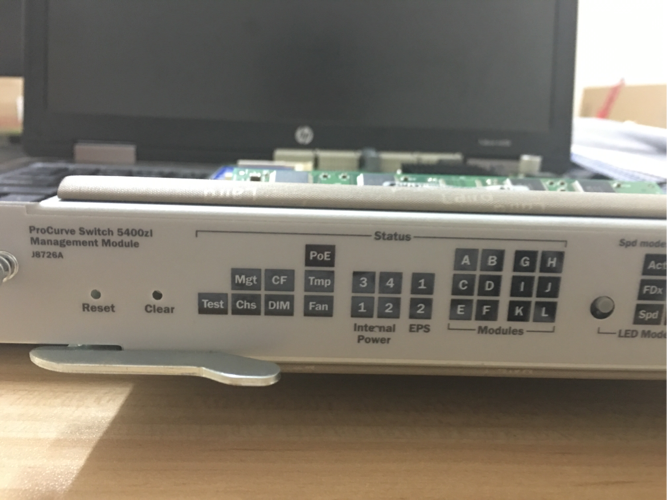 HP HP J8726A Switch Control Card 5400Zl