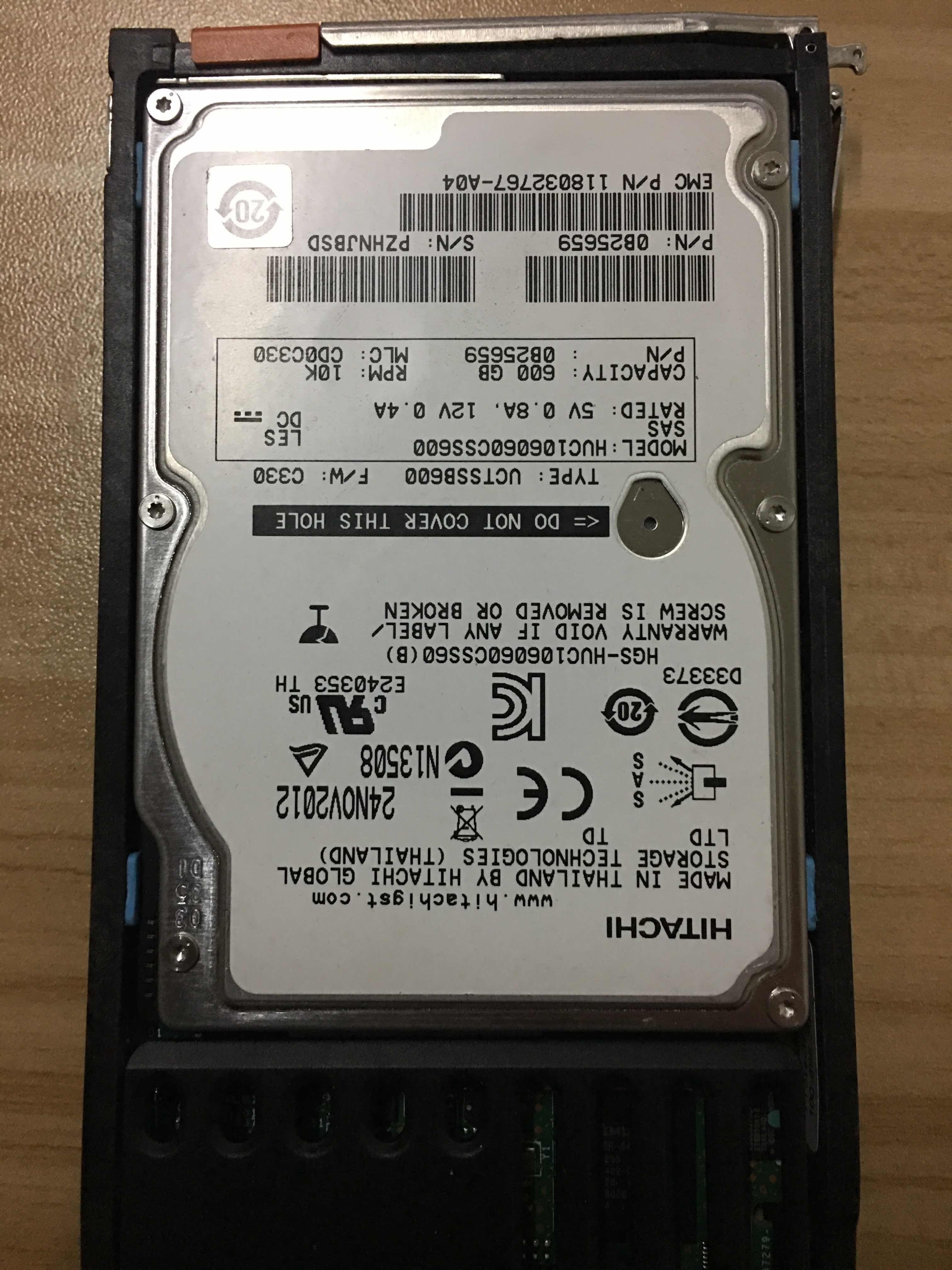EMC 0B25659 005050297 600GB SAS FC 2 5 10k original hard disc