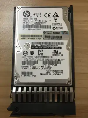 HP AW611A M6625 600G Sas 2 5 10K 613922-001 original hard drive one year warranty